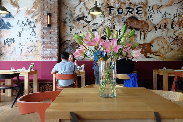 台中西區｜FORE restaurant，使用最古老的Grill烹調方式，位於台中美術館綠園道旁 @飛天璇的口袋