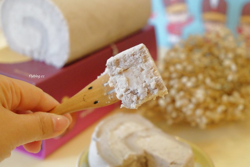 台中清水｜喜利廉烘焙．網友推薦的爆漿芋泥捲，1:1的芋泥內餡紮實綿密又好吃 @飛天璇的口袋