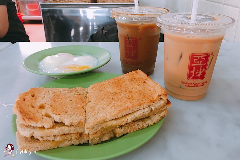 亞坤咖椰吐司．牛車水總店┃新加坡美食：新加坡必吃早餐，牛車水全球創始店 @飛天璇的口袋