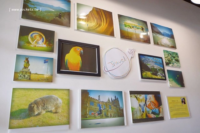 AShare Caf&eacute;┃台中早午餐：充滿旅人故事咖啡館，店裡有濃濃的澳洲風情，滿滿的旅遊紀念收藏品，鄰近台中稅捐處和台中教育大學 @飛天璇的口袋