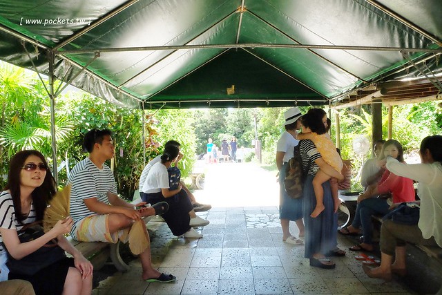 日本沖繩｜花人逢．かじんほう｜擁有無敵美景的餐廳，在日式老宅裡品嚐披薩的美味，人多時有候位的心裡準備 @飛天璇的口袋