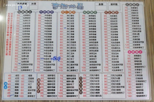 宜蘭奇淋冰品｜有多種口味可以自由搭配的冰品，味道香濃綿密細膩，推薦冬天限定草莓牛奶雪花冰 @飛天璇的口袋