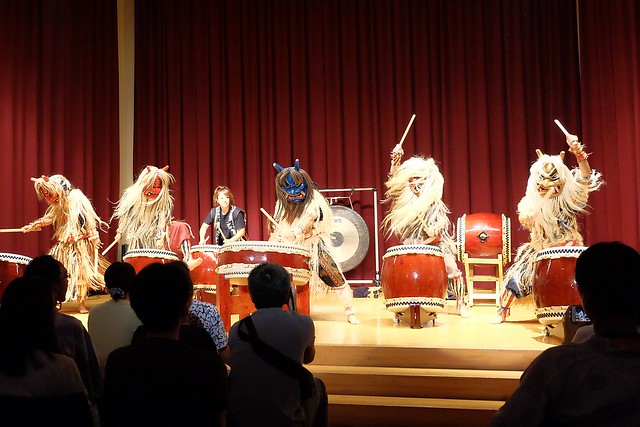 日本秋田旅遊景點┃秋田趴趴造Day4：小安峽大噴湯&rarr;佐藤養助(稻庭烏龍麵體驗+午餐)&rarr;兩關酒造&rarr;男鹿水族館GAO&rarr;元湯雄山閣&rarr;NAMAHAGE神鬼太鼓表演 @飛天璇的口袋