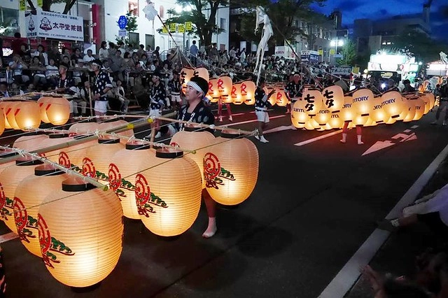 日本秋田｜秋田市民俗藝能傳承館．體驗秋田竿燈祭．東北三大祭典之一 @飛天璇的口袋