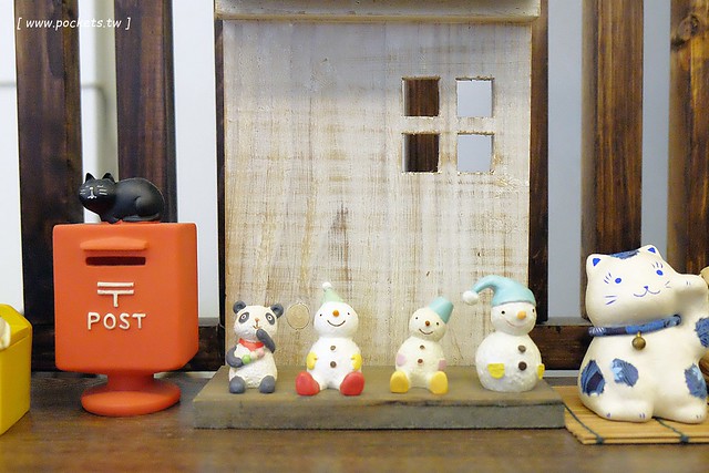 波屋．BORU BORU┃台中南屯美食：門口有可愛吸睛的雪人，夏天吃雪人刨冰冬天吃烤糰子，裝潢帶有日式氛圍 @飛天璇的口袋