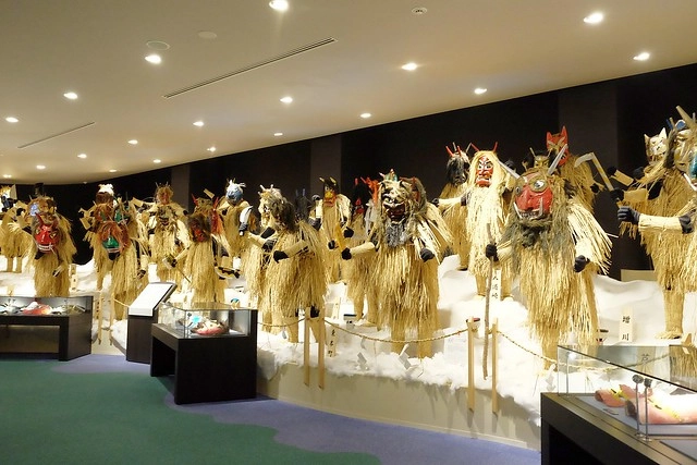 日本秋田｜男鹿真山傳承館．體驗秋田文化遺產，近距離接觸生剝鬼 @飛天璇的口袋