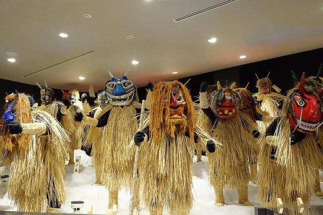 日本秋田｜男鹿真山傳承館．體驗秋田文化遺產，近距離接觸生剝鬼 @飛天璇的口袋