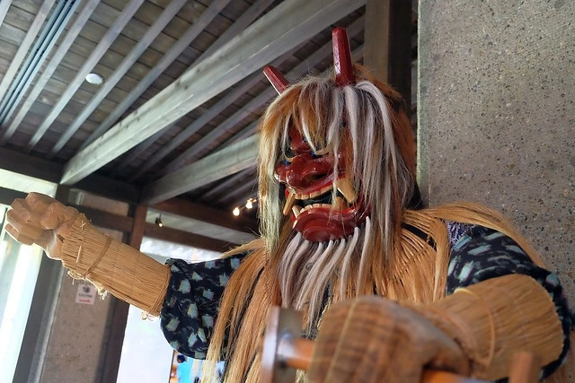 日本秋田｜男鹿真山傳承館．體驗秋田文化遺產，近距離接觸生剝鬼 @飛天璇的口袋
