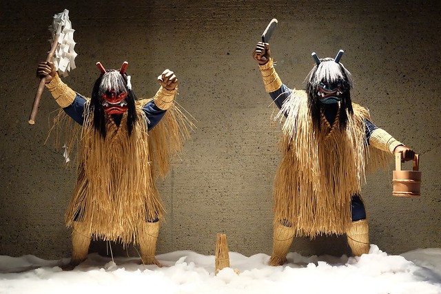 日本秋田｜男鹿真山傳承館．體驗秋田文化遺產，近距離接觸生剝鬼 @飛天璇的口袋