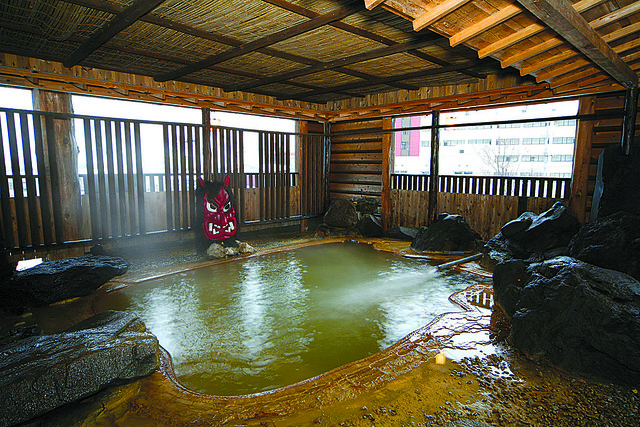日本秋田｜元湯雄山閣  Yuzankaku．男鹿半島溫泉飯店，一泊二食懷食料理和露天岩風呂 @飛天璇的口袋