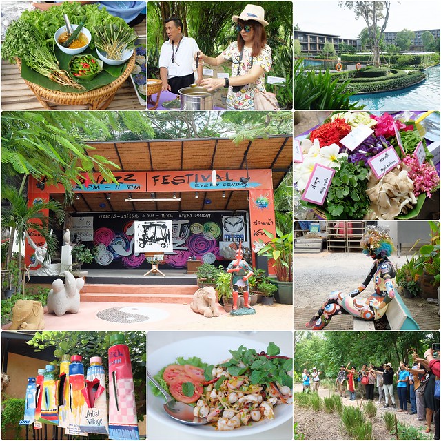 泰國華欣｜曼谷自由行Day3｜手工藝術品中心&rarr;華欣藝術村&rarr;農業觀光推廣公園&rarr;荷葉包料理&rarr;華欣萬豪SPA渡假村(Hua Hin Marriott Resort & Spa)&rarr;Coco 51晚餐&rarr;華欣夜市 @飛天璇的口袋