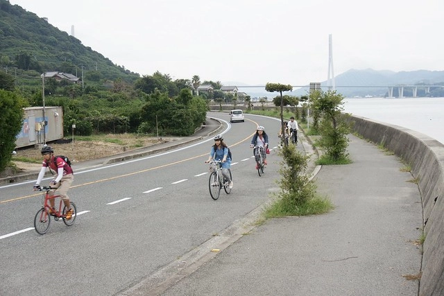 日本廣島｜瀨戶內島波海道自行車．從今治騎到尾道6公里，日本最美的自行車道 @飛天璇的口袋
