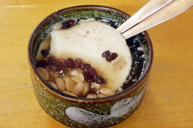 台中北區｜老爺豆花．超隱敝的手工豆花店，冬天推薦酒釀豆花 @飛天璇的口袋