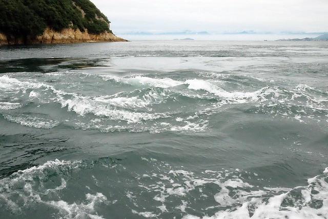 【日本愛媛】從廣島機場到今治市的交通方式~搭巴士遊尾道和今治，來島海峽急流觀潮船，日本三大急流之一 @飛天璇的口袋