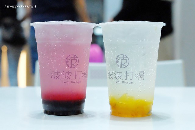 波波打嗝 PoPo Hiccups┃台中西區美食：與Natura微礦水聯名合作，氣泡水鮮果特調飲料，限定版的玻璃瓶搶購一空 @飛天璇的口袋