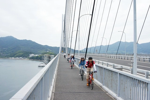 日本廣島｜瀨戶內島波海道自行車．從今治騎到尾道6公里，日本最美的自行車道 @飛天璇的口袋