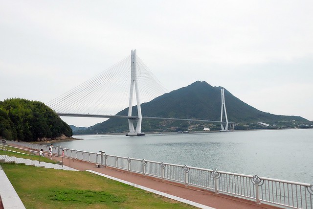 日本廣島｜瀨戶內島波海道自行車．從今治騎到尾道6公里，日本最美的自行車道 @飛天璇的口袋