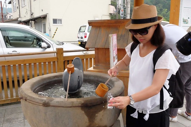 日本島根｜松江市半日遊．玉造溫泉街、玉作湯神社、清嚴寺、湯藥師廣場、姬LABO @飛天璇的口袋