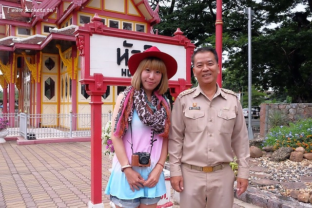 泰國華欣｜華欣車站｜泰國最古老的車站之一，漂亮的百年古蹟級車站，華欣推薦必遊景點之一 @飛天璇的口袋