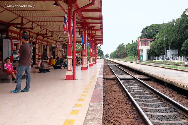泰國華欣｜華欣車站｜泰國最古老的車站之一，漂亮的百年古蹟級車站，華欣推薦必遊景點之一 @飛天璇的口袋