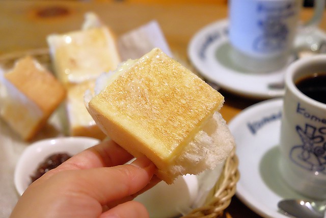日本愛知｜コメダ珈琲店 komeda．點一杯咖啡送一份吐司，名駅店鄰近名古屋名鐵百貨 @飛天璇的口袋