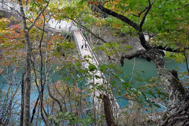 塔崖(塔のへつり)┃福島景點推薦：會津鐵道隱藏版密境，百萬年造就絕美風景，體驗大自然的鬼斧神工，秋天最適合賞楓旅遊 @飛天璇的口袋