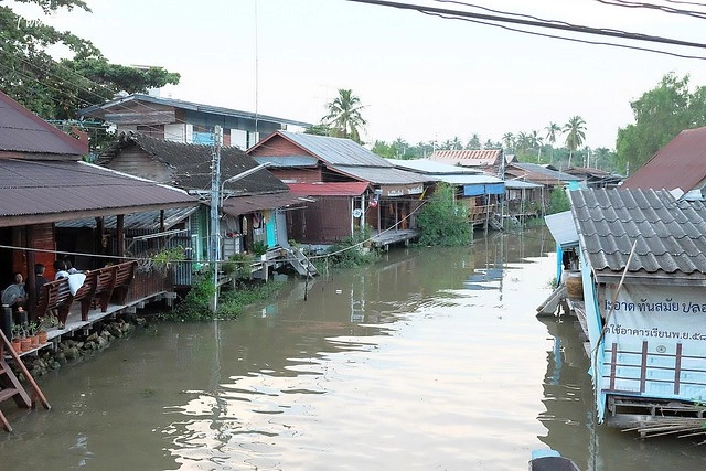 泰國安帕瓦｜泰國水燈節(Loy Krathong Festival)｜安帕瓦Amphawa水燈節，賞船賞螢火蟲，船上施放水燈活動 @飛天璇的口袋