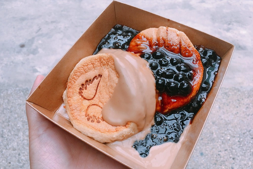 美好年代 Belle &Eacute;poque┃台中西區：珍珠奶茶鬆餅進駐台中，天使的翅膀IG打卡熱門景點 @飛天璇的口袋