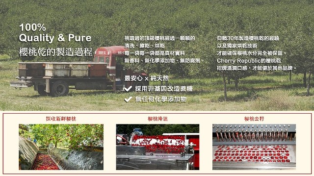 櫻桃共和國 Cherry Republic┃來自美國的品牌，產地100%直送酸櫻桃乾，莓果中的貴族超級水果，健康零食給小孩吃也放心 @飛天璇的口袋