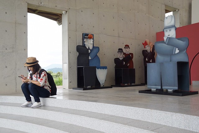 日本愛媛｜大山島美術館 TOKORO MUSEUM OMISHIMA．與大自然融為一體，緊鄰大三島瀨戶內海 @飛天璇的口袋