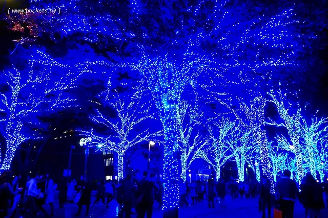 【日本東京】澀谷青之洞窟 SHIBUYA~長約800公尺的藍色燈海，從代代木公園延伸到澀谷公園，2017年資訊更新：2017年11月22日（星期三） – 2017年12月31日 @飛天璇的口袋