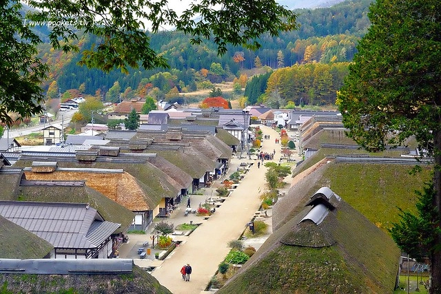 日本福島｜大內宿一日遊．日本三大茅草屋之一，福島必遊景點推薦 @飛天璇的口袋