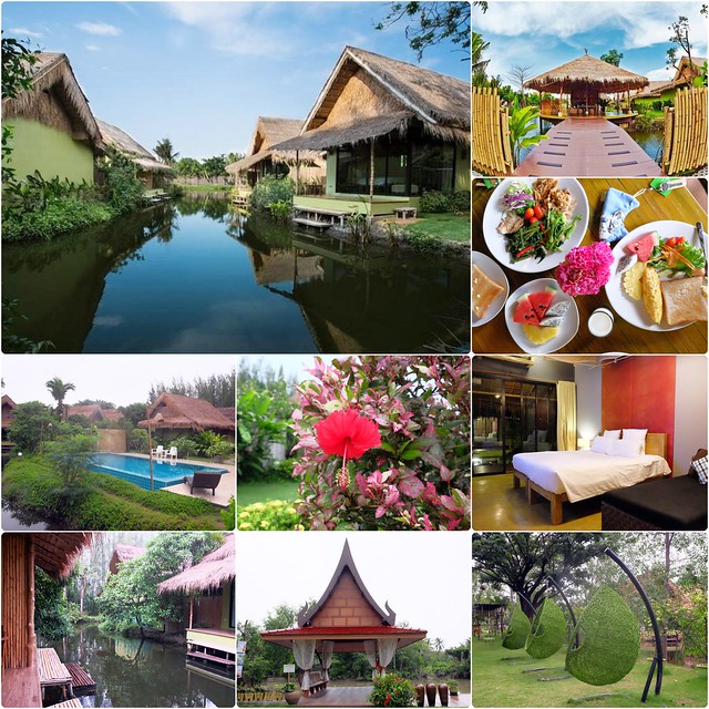 泰國安帕瓦｜Asita Eco Resort 阿希塔生態度假村｜以環保為主的綠色飯店，享受緊鄰河畔的小木屋風情 @飛天璇的口袋