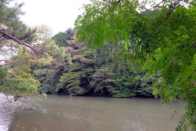 日本島根｜松江市半日遊．武家屋敷、塩見繩手、塩見茶屋下午茶、松江城、島根美術館(夕陽、夜景、結緣兔) @飛天璇的口袋