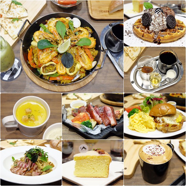 黑浮咖啡．R&Ecirc;VE Caf&eacute;┃台中西區美食：高雄人氣連鎖咖啡館，濁水溪以北第一間分店進駐公益路，裝潢簡單帶點工業風，全天候早午餐、義大利麵、燉飯、下午茶供應 @飛天璇的口袋