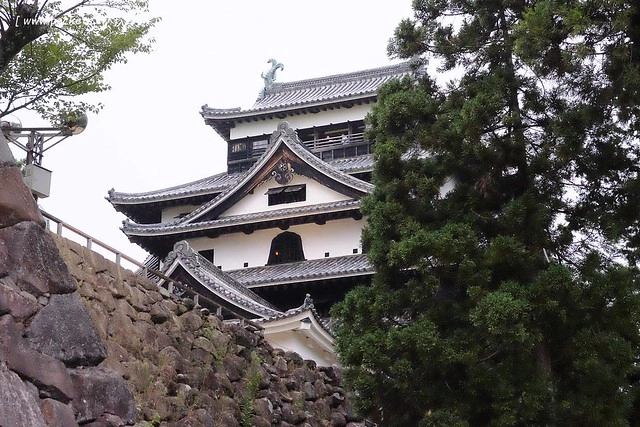 日本島根｜松江市半日遊．武家屋敷、塩見繩手、塩見茶屋下午茶、松江城、島根美術館(夕陽、夜景、結緣兔) @飛天璇的口袋