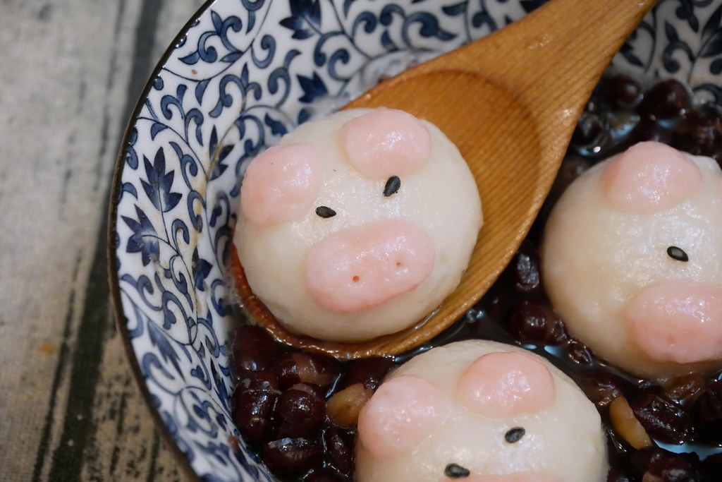可愛的小豬湯圓DIY做法｜冬至、元宵節就該全家一起吃湯圓，「小豬湯圓食譜」享受親子樂趣 @飛天璇的口袋