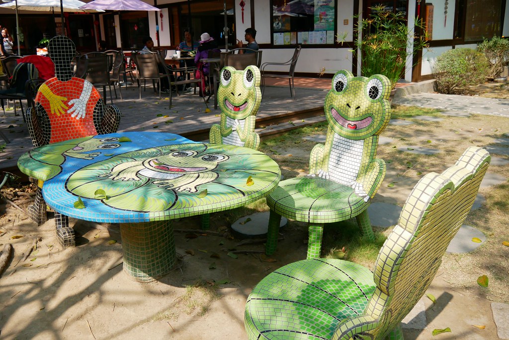 板陶窯交趾剪黏工藝園區：超療癒又童趣的親子旅遊景點~貓咪車站、沙坑、溜滑梯、手作DIY @飛天璇的口袋