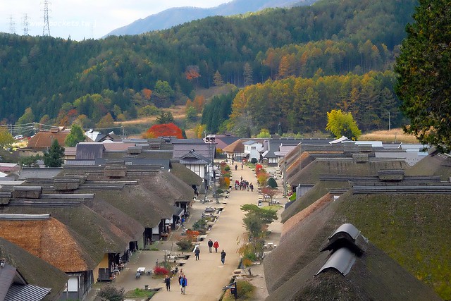 日本福島｜大內宿一日遊．日本三大茅草屋之一，福島必遊景點推薦 @飛天璇的口袋