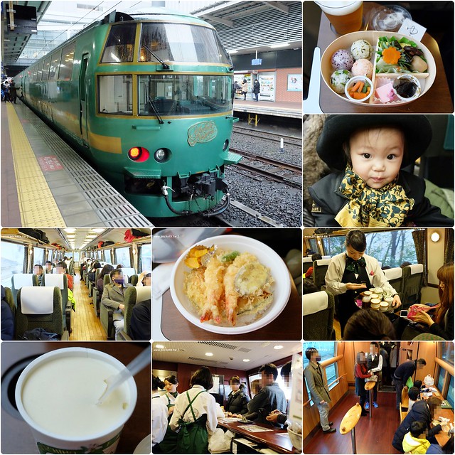 日本大分｜由布院之森列車，旅遊九州必搭JR特急ゆふいんの森 ，復古又美麗的車廂，還可以享用火車美食 @飛天璇的口袋