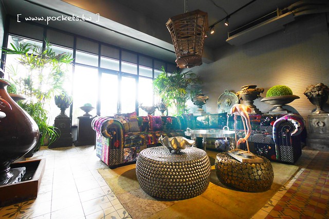 Q Garden Cafe｜有如置身南歐花園的浪漫氛圍，集合早午餐、咖啡、披薩和進口傢俱花器，彰化超漂亮IG打卡新景點(已停業) @飛天璇的口袋