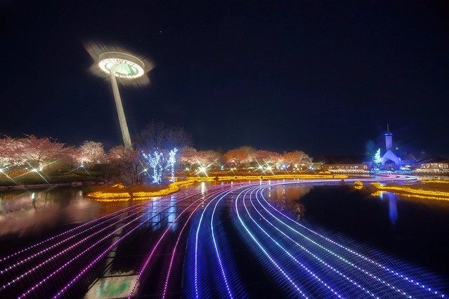【日本三重】名花之里．なばなの里~日本冬季最大燈海，冬季百萬點燈活動(附從榮町到長島溫泉outlet的交通方式) @飛天璇的口袋