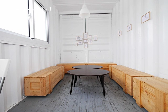 HAO YU 好悠咖啡｜田中超夯的IG打卡熱門景點，可愛又夢幻的彩虹貨櫃屋咖啡，喝下午茶遛小孩的好地方(已歇業) @飛天璇的口袋