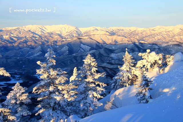 南會津樹冰＆霧冰山頂之旅┃福島旅遊景點：奧會津搭乘雪車賞樹冰、晨霧和初曉，零下十度令人嘆為觀止的美景 @飛天璇的口袋
