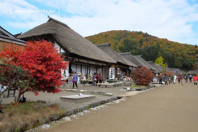 大內宿三澤屋┃福島美食推薦：你用過大蔥吃蕎麥麵嗎？保證吃過一次就難忘，吃完再帶你逛逛大內宿老街 @飛天璇的口袋