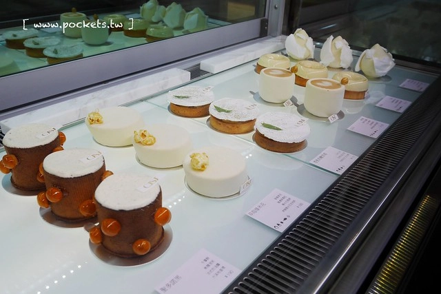 台中西區｜CJSJ法式甜點概念店．法國甜點米其林師傅領軍，草悟道散步美食 @飛天璇的口袋