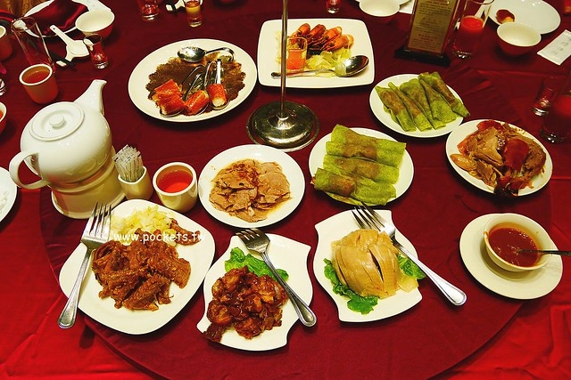 宜蘭礁溪｜蘭城晶英紅樓烤鴨，榮獲台灣十大烤鴨第一名，櫻桃霸王鴨一鴨五吃皮酥肉嫩 @飛天璇的口袋