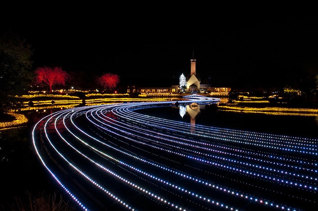 【日本三重】名花之里．なばなの里~日本冬季最大燈海，冬季百萬點燈活動(附從榮町到長島溫泉outlet的交通方式) @飛天璇的口袋
