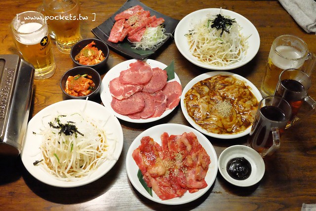 日本愛知｜味和居 Sakaehorumon．名古屋啤酒無限暢飲，榮町高CP值的燒肉店 @飛天璇的口袋