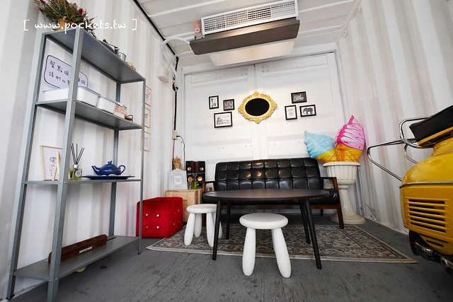 HAO YU 好悠咖啡｜田中超夯的IG打卡熱門景點，可愛又夢幻的彩虹貨櫃屋咖啡，喝下午茶遛小孩的好地方(已歇業) @飛天璇的口袋